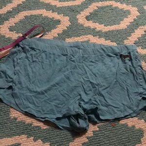 PINK electric blue pj pants & FREE headband